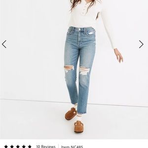 Madewell Petite Perfect Vintage Jean in Denmark Wash